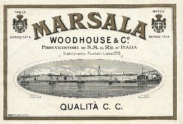 Old Woodhouse Marsala Label